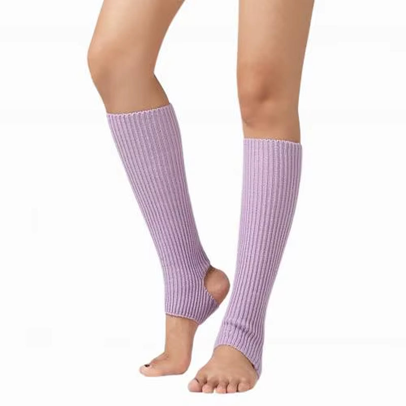 1 Pair Fashion Woman Latin Socks Fitness Dancing Female Wear Exercising Long Section Knitting Walking Socks Leg Warmers Woman