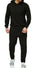 New Mens Pullover Tracksuit Hoodie Jogging Bottoms Set Stretch Sweater Jogger